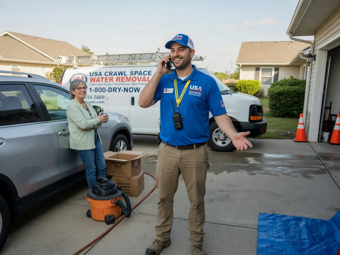 Crawl Space Water Removal Townley, AL FAQs